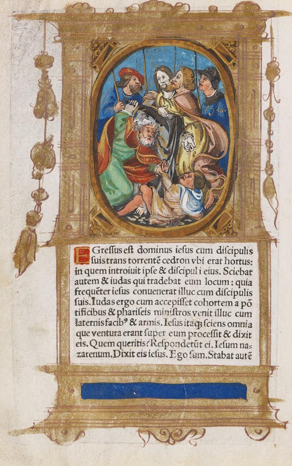  Manuskripte - Pergamentblatt. 16. Jh.