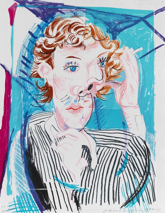 David Hockney - Moving Focus - An Image of Gregory (2-teilig) - Weitere Abbildung
