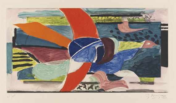 Georges Braque - L`Oiseau multicolore