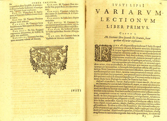 Justus Lipsius - Opera omnia quae ad criticam, 3 Tle. in 1 Bd. 1600.