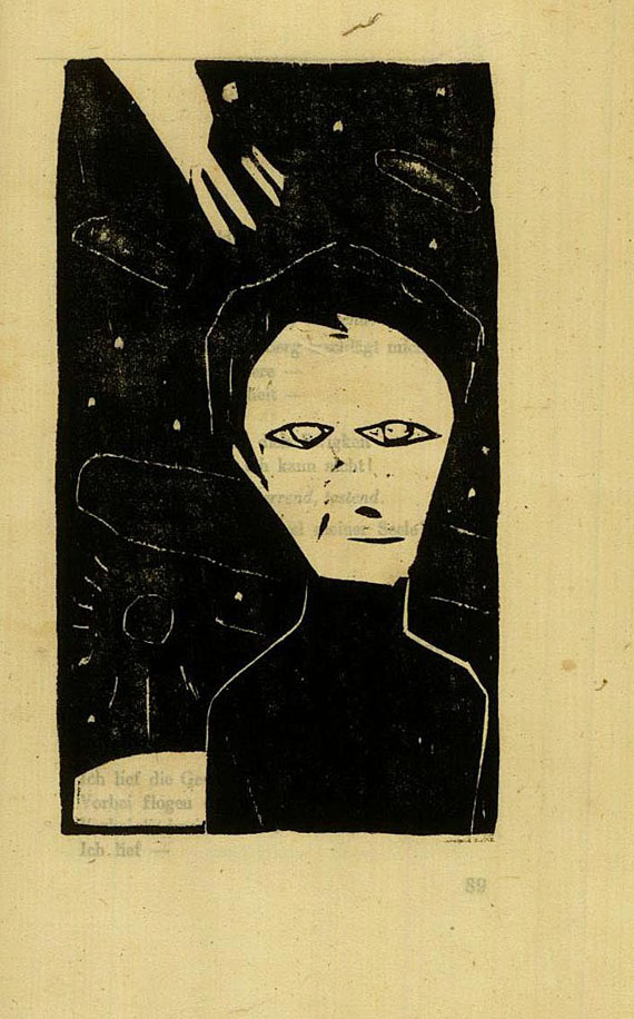 Walter Gramatté - Kasack, Hermann, Die tragische Sendung. 1920.