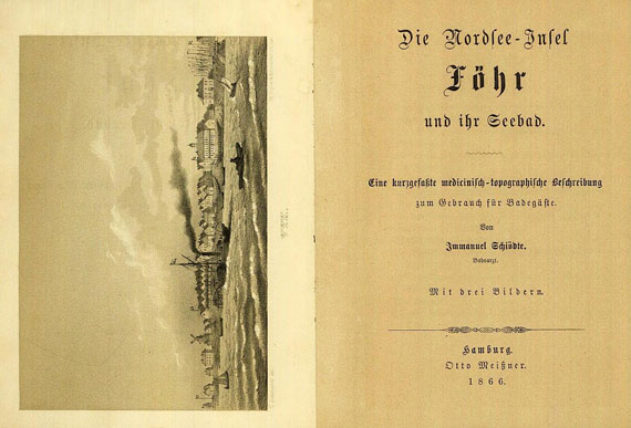 Immanuel Schiödte - Die Nordsee-Insel Föhr. 1866.