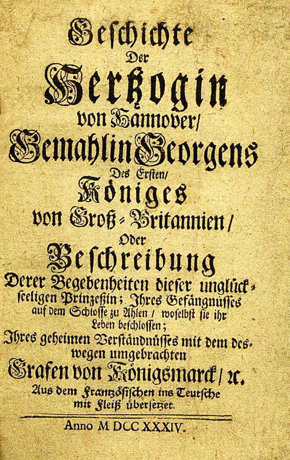 Hannover Slg. Kleinschriften - Sammlung Kleinschriften, 30 Teile. 18.-19. Jhd.