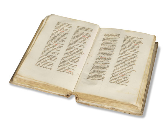 Martinus Polonus - Margarita Decretalium, manuscript. Ca. 1459.