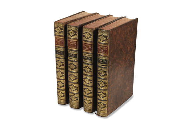 Jacques Savary des Brûlons - 4 Bde, Dictionnaire universel de commerce. 1759-1762.