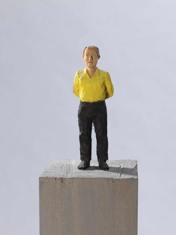 Stephan Balkenhol - Mann im gelben Hemd
