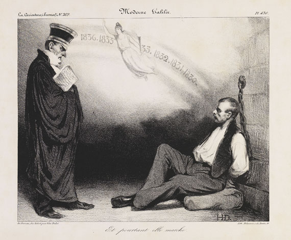 Honoré Daumier - Moderne Galilée
