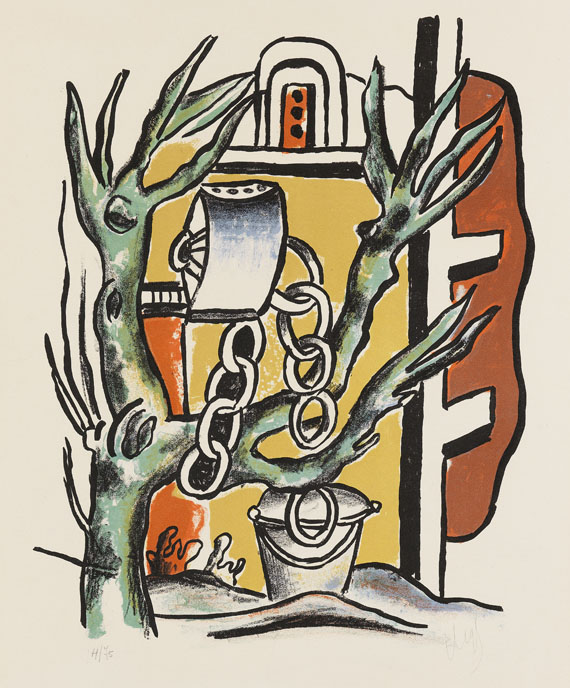 Fernand Léger - Le puits