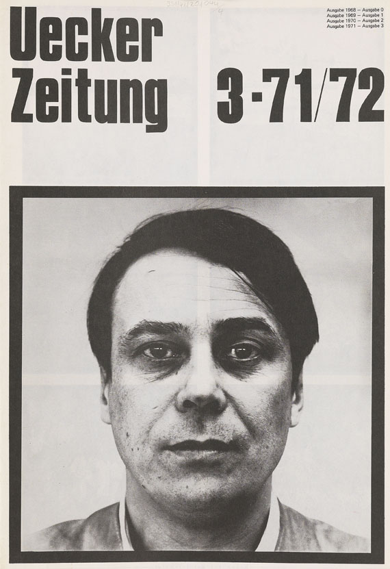 Günther Uecker - Uecker Zeitung, Nr. 1-4, 1969-73/74