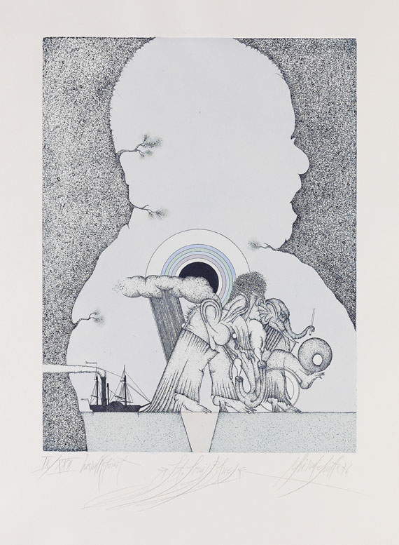 Mappenwerk / Portfolio - Gruß an Louis Armstrong