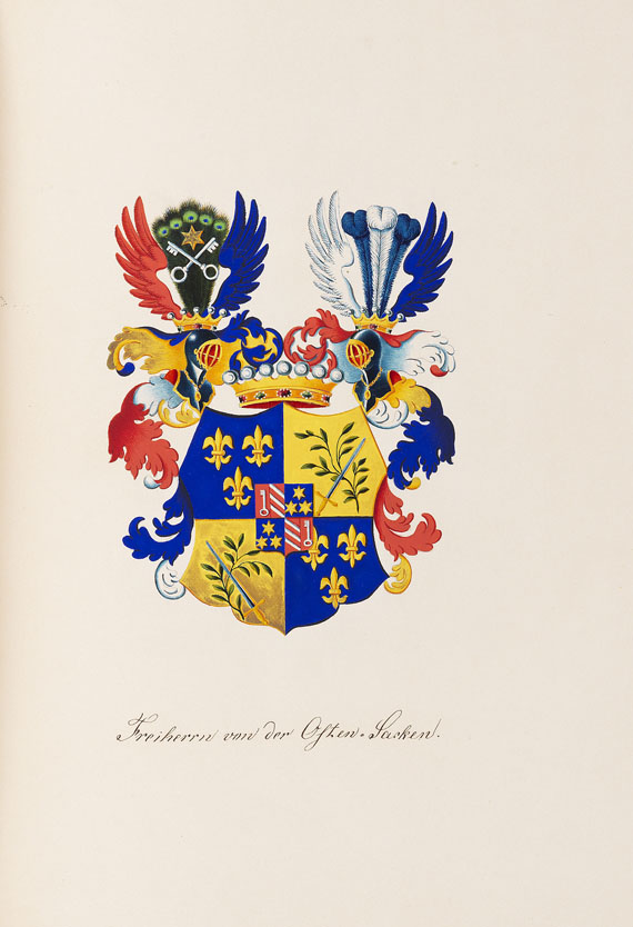 Johann von Radetzky - Der Herold der Ostsee-Provinzen (Manuskript). 1866 und 1870. 2 Bde.