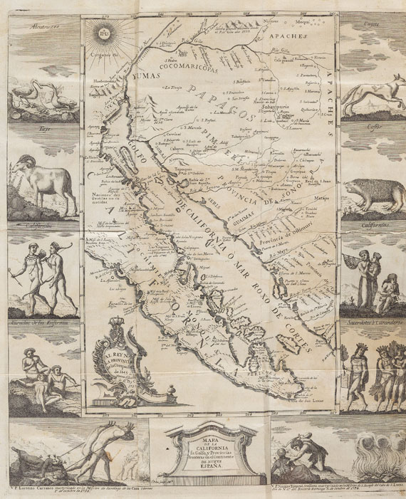 Miguèl Venegas - Noticia de la California. 3 Bde. 1757.