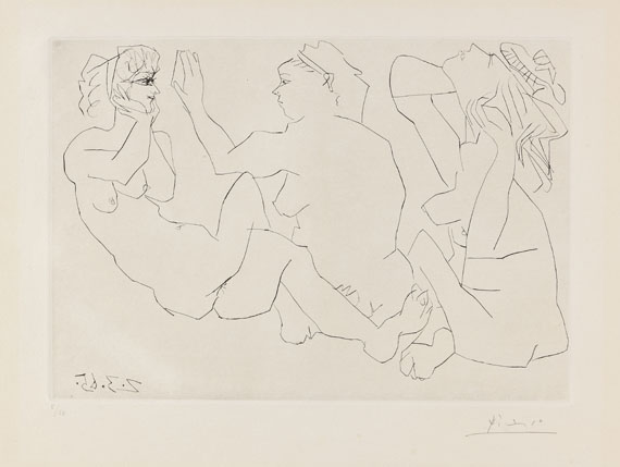 Pablo Picasso - Trois femmes