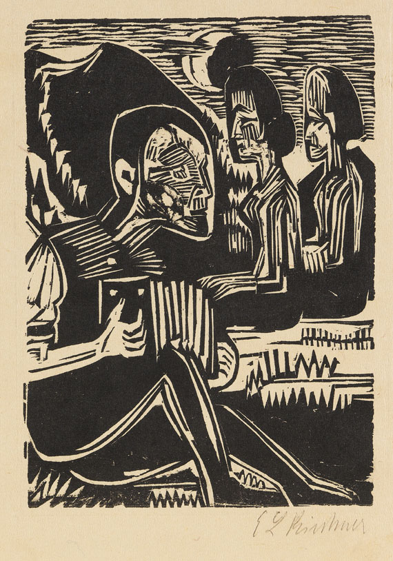 Ernst Ludwig Kirchner - Mondnacht