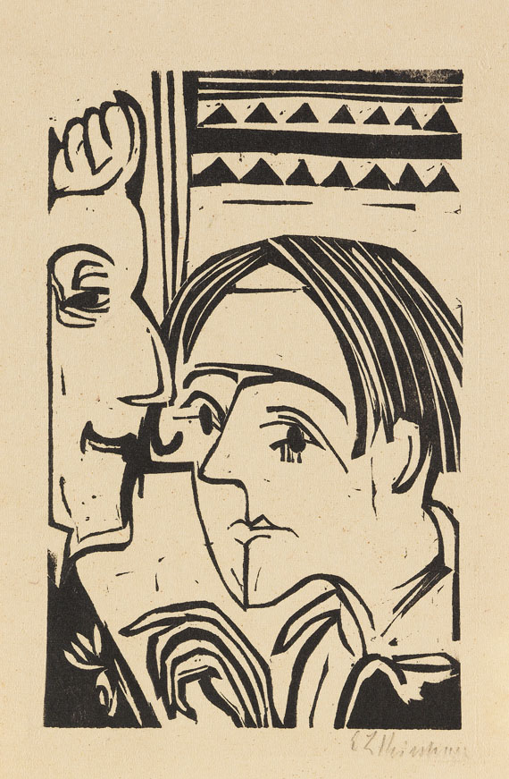 Ernst Ludwig Kirchner - Frau und Mann
