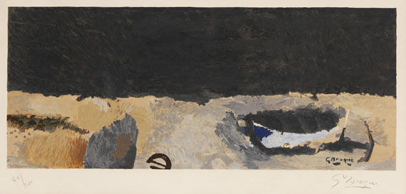 Georges Braque - La barque sur la grève