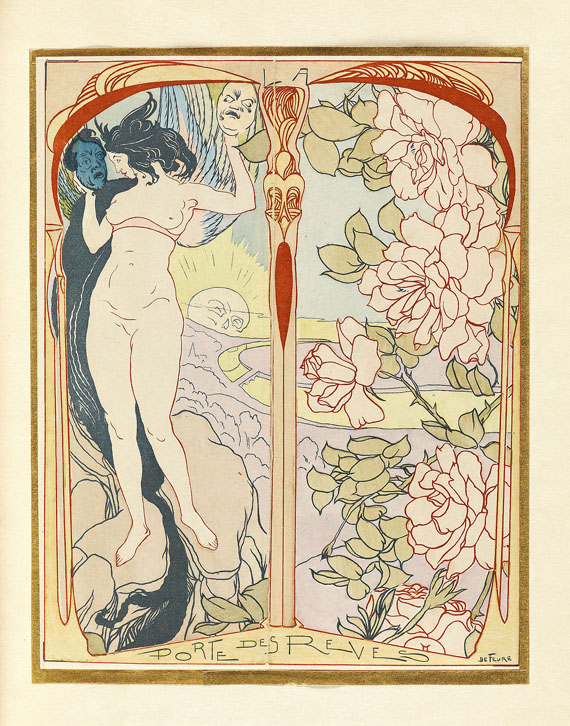 Marcel Schwob - La Porte des Rêves. 1899 - Weitere Abbildung