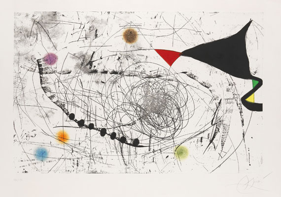 Joan Miró - La manucure évaporée