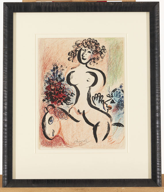Marc Chagall - Reiterin mit Blumenstrauß - Weitere Abbildung
