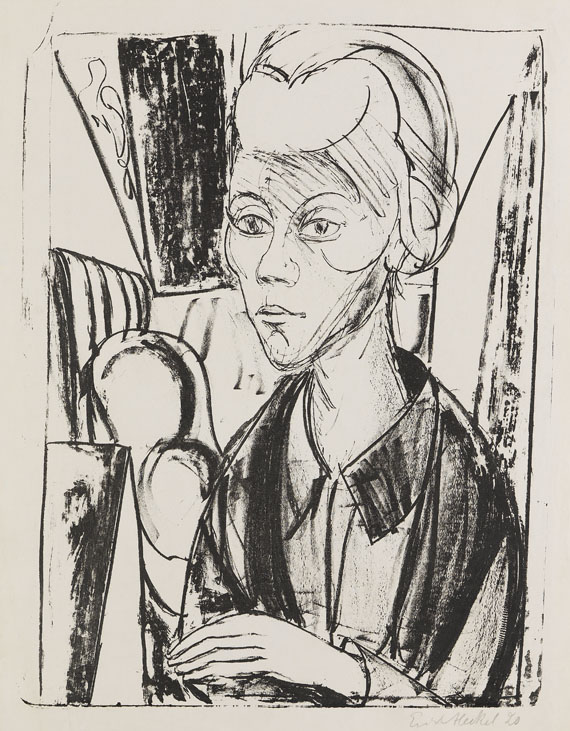 Frauenbildnis (Sidi..., 1920