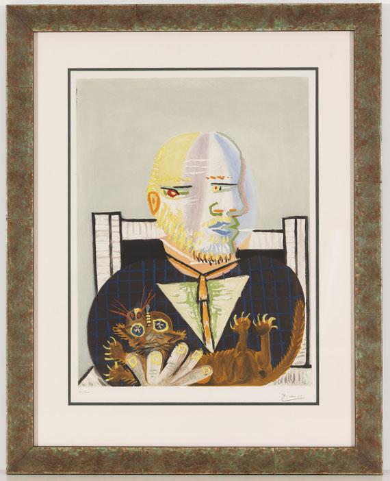 Pablo Picasso - Vollard et son chat - Weitere Abbildung