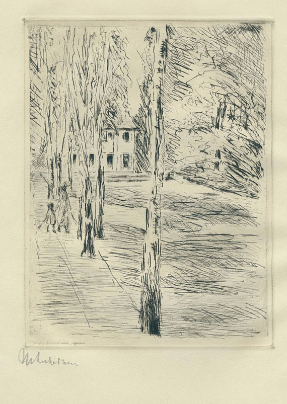 Max Liebermann - Wolff, H., Zeichnungen von Max Liebermann. 1922.