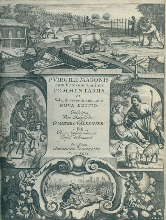 Publius Vergilius Maro - Commentariis. 1646.