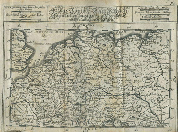 Martin Zeiller - Geographische Beschreibung. 1694.