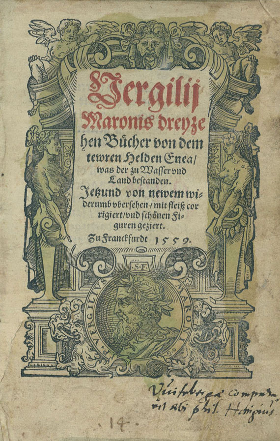 Publius Vergilius Maro - Vergilii Maronis dreyze. 1559