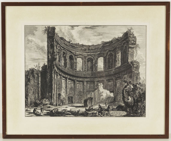 Giovanni Battista Piranesi - Avanzi del Tempio detto di Apollo nella Villa Adriana vicino a Tivoli - Weitere Abbildung