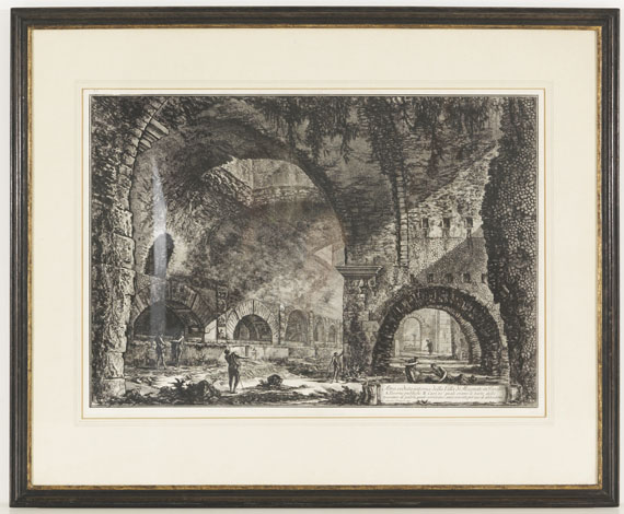Giovanni Battista Piranesi - Altra veduta interna della Villa di Mecenate in Tivoli - Weitere Abbildung