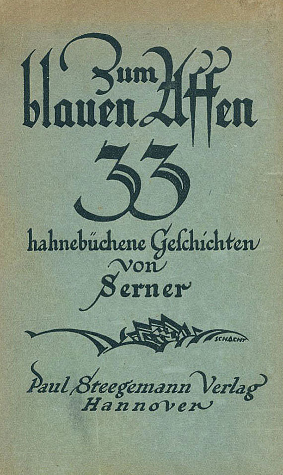Walter Serner - Zum blauen Affen. 1921