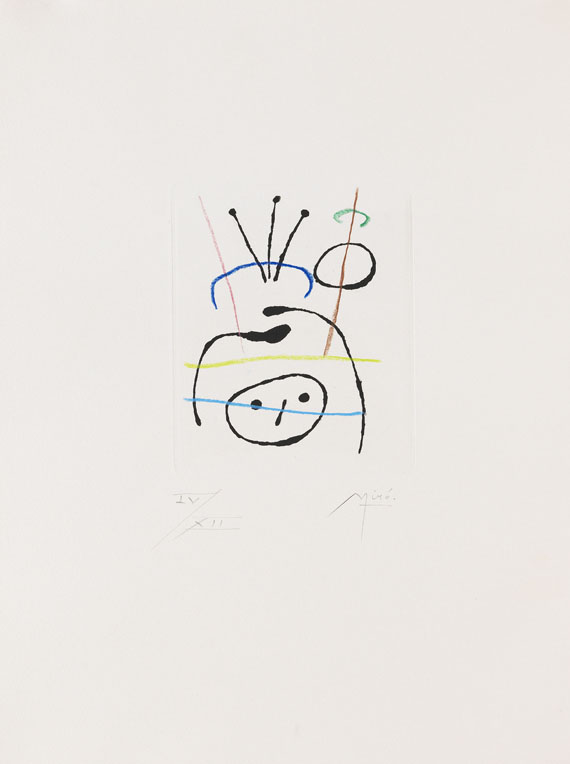 Joan Miró - La Bague d`Aurore