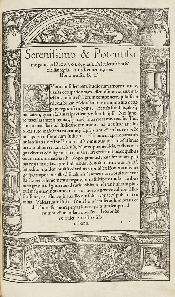 Petrus de Crescentiis - Naturalis historiae opus. 1551 - Weitere Abbildung