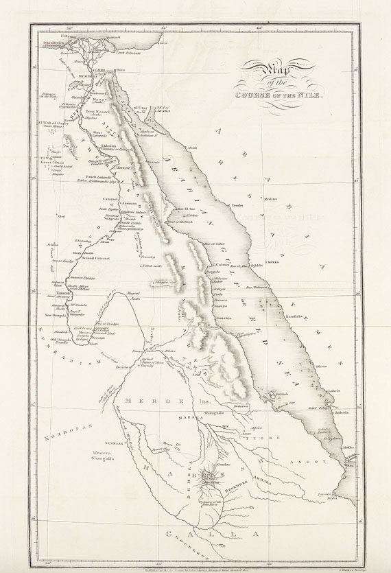 George Waddington - Journal of a visit to some parts of Ethiopia. 1822