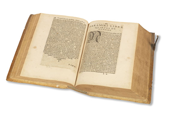 Philippus Theophrastus Paracelsus - Bücher und Schrifften. 1589. - Weitere Abbildung