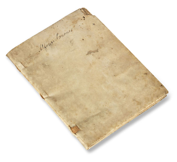  Manuskript - Canones tabularum Alfonsi. Um 1550 - Weitere Abbildung