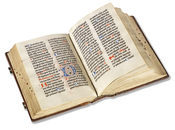   - Breviarium fratrium minorum. Handschrift auf Pergament um 1450. - Weitere Abbildung