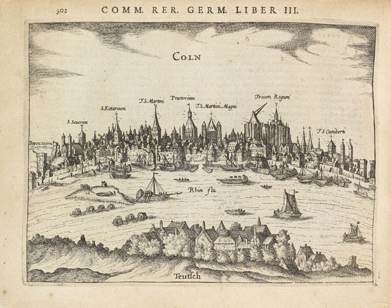 Petrus Bertius - Commentariorum rerum germanicarum. 1616