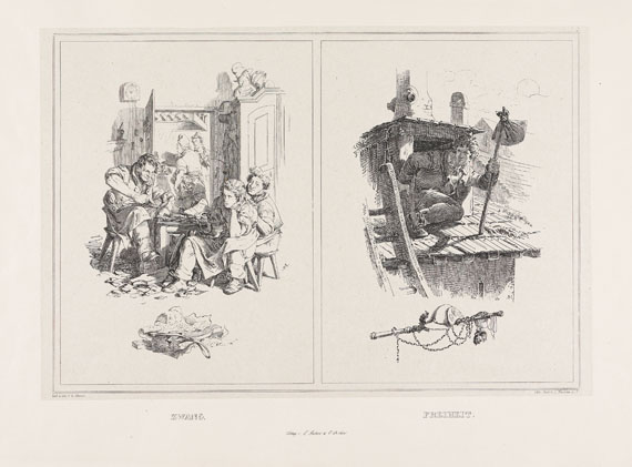Adolph von Menzel - Künstlers Erdenwallen.1834 - Weitere Abbildung