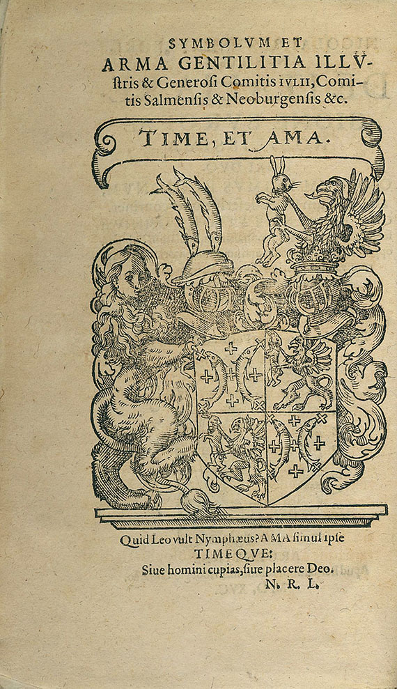 Nikolaus Reusner - De Italia. 1585.