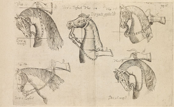 Christoph Jakob Lieb - Practica et arte di cavalleria. 1668