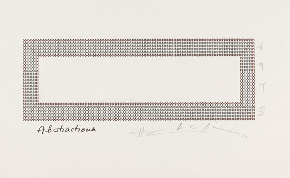 Henri Chopin - Sammlung von dactylopoèmes. 29 Bll. 1978-82. - Weitere Abbildung
