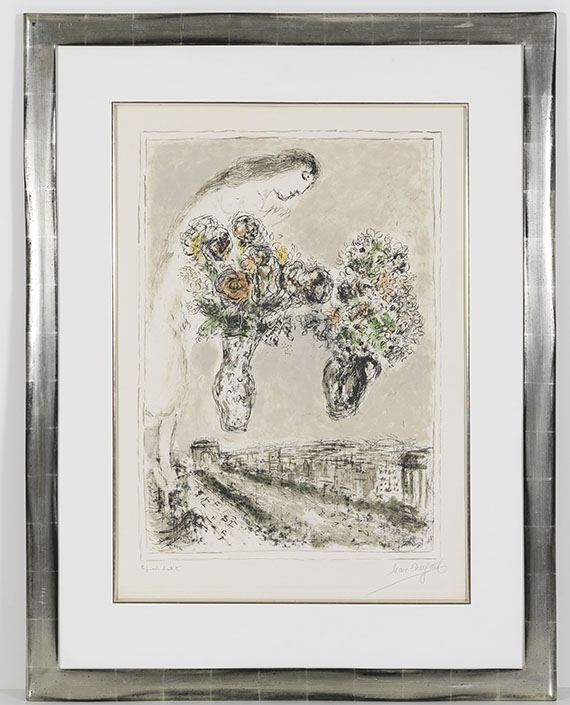 Marc Chagall - Der Triumphbogen - Rahmenbild