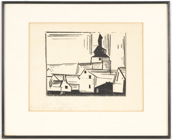 Lyonel Feininger - Kirche - Rahmenbild