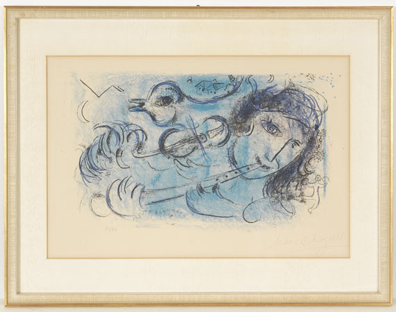 Chagall - Der Flötenspieler