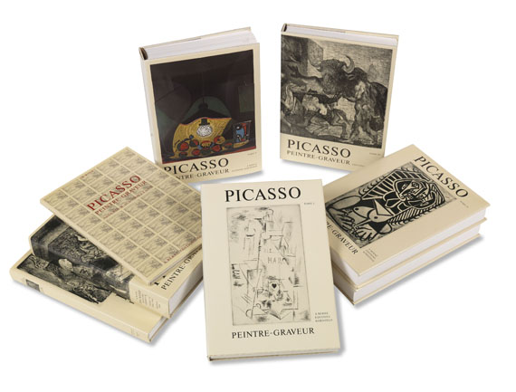 Pablo Picasso - Geiser, B., Picasso. Peintre-graveur. 1986-1996. 8 Bde.
