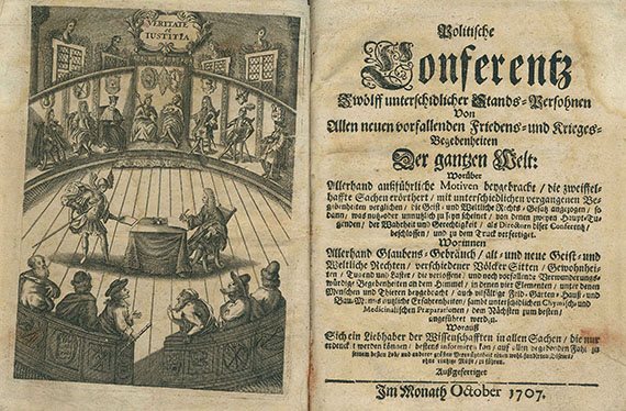 Politische Conferentz - Politische Conferentz. 1707.