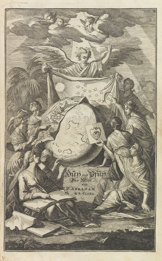 Abraham à Sancta Clara - 3 Werke + 1 Beigabe (Flitner). 1707-25.