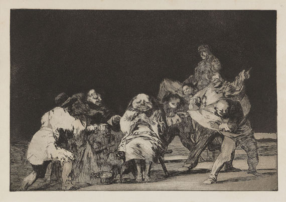 Francisco de Goya - El que no te ama, burlando te difama (La Lealtad)
